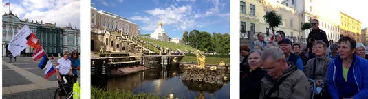 Die Landpartie: Radeln in St. Petersburg