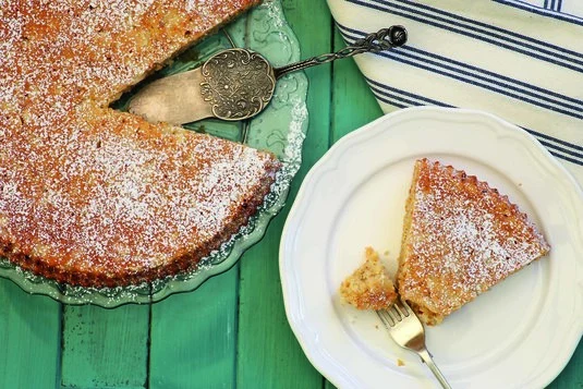 Die Landpartie: Rezept: Mallorquinischer Mandelkuchen